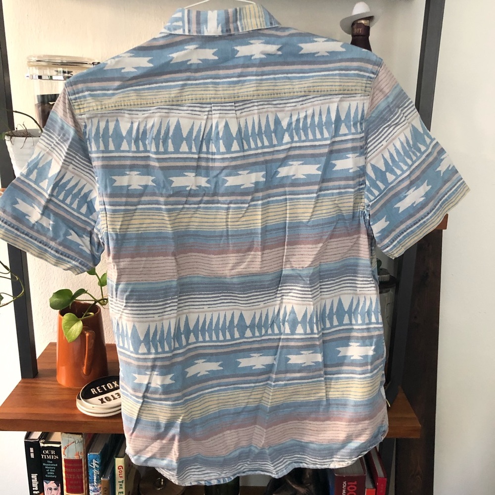 CPO Provisions Tribal Short Sleeve Button Down - Picture 5 of 6